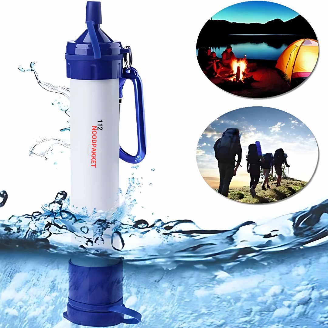 Noodpakket (72 uur) compleet voor 2 personen (inclusief waterfilter en noodradio) 150+ items