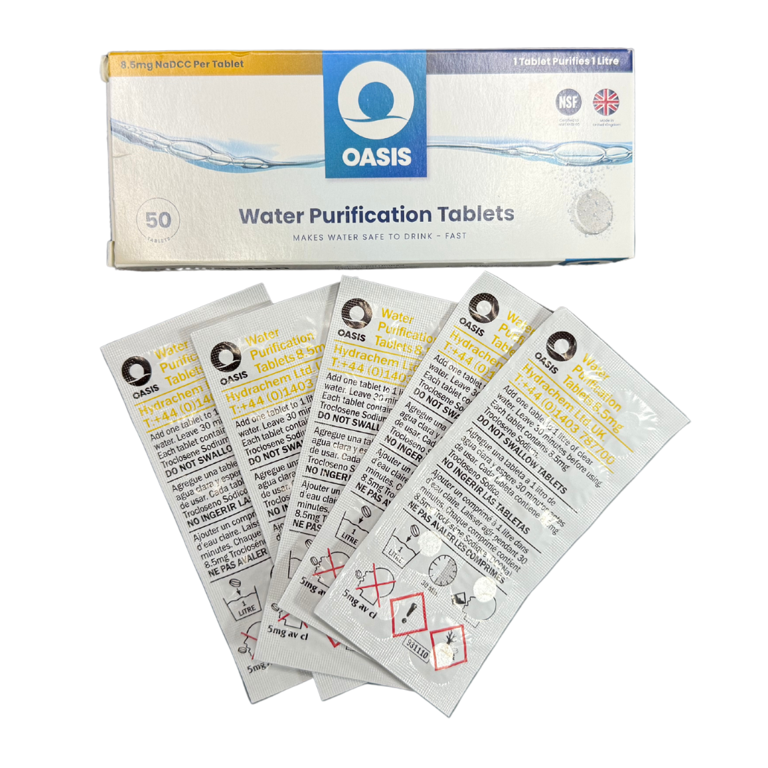 OASIS waterzuiveringstabletten