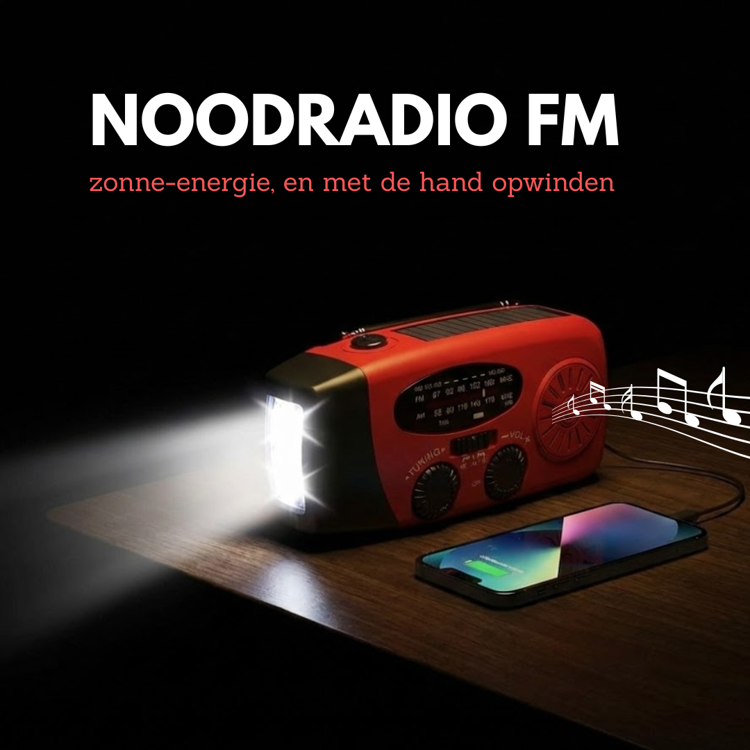 Noodpakket (72 uur) compleet voor 2 personen (inclusief waterfilter en noodradio) 150+ items