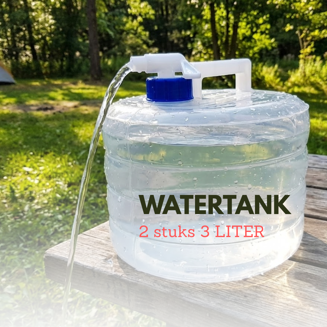 Noodpakket (72 uur) compleet voor 2 personen (inclusief waterfilter en noodradio) 150+ items