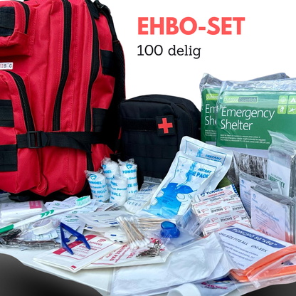Noodpakket (72 uur) compleet voor 2 personen (inclusief waterfilter en noodradio) 150+ items