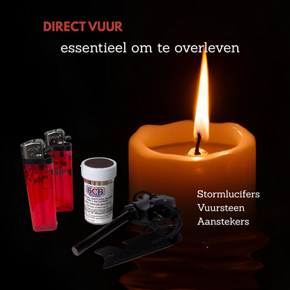 Noodpakket (72 uur) compleet voor 2 personen (inclusief waterfilter en noodradio) 150+ items